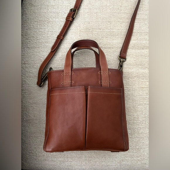 Brown Leather Tote Bag - Picture 6 of 8